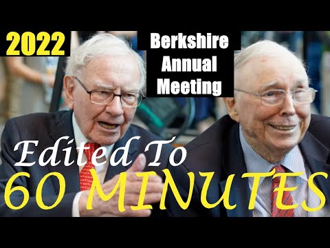 Berkshire Hathaway 2022 Annual Shareholder Meeting | Edited to 1 Hour | Clear, Precise, Succinct