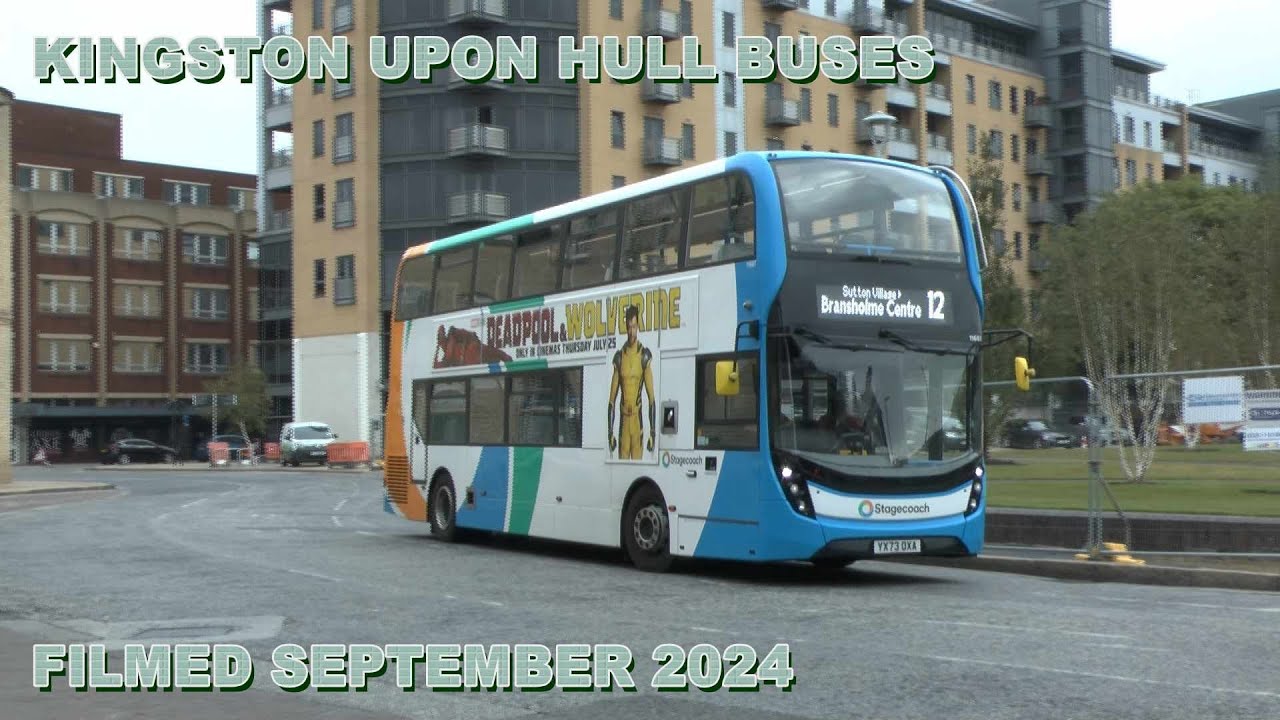 KINGSTON UPON HULL BUSES SEPT 2024