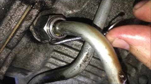 How to Replace GM chevy Automatic Transmission Fluid Cooler Line Fittings