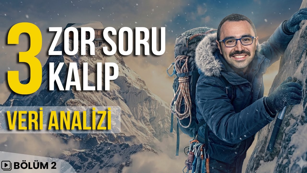 3 Zor Soru 3 Kalıp | Veri Analizi | 8.Sınıf Matematik