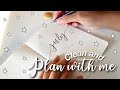 a productive clean & plan with me ✏️ ✨