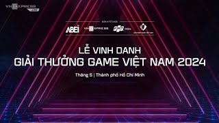 🔴 Trực tiếp: Lễ vinh danh giải thưởng game Việt Nam 2024