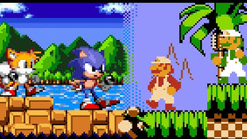 FNF Sonic & Tails vs Mario & Luigi - Cross Console Clash (Super Mario Bros. Funk Mix DX Challenge)