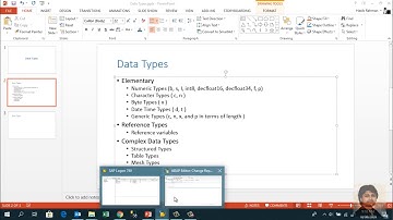 2  Elementary data types (simple variables)