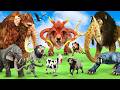 Incredible Animals Race vs Dinosaurs vs Prehistoric Mammals Speed Race Run: Who Will Win?ARBS #2026