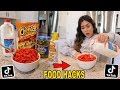 Trying TIKTOK WEIRD FOOD COMBINATIONS That People Love!