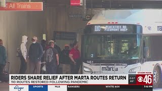 All MARTA bus routes restored