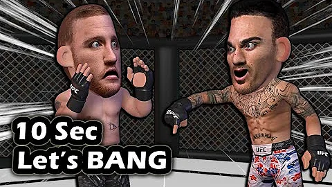 Max Holloway KOs Justin Gaethje at UFC 300