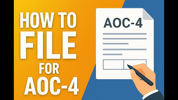 How to File AOC-4 on MCA V3 Portal | Step-by-Step AOC-4 Filing Process 2025 | New Process