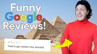 Funny Google Reviews : Egyptian Pyramids (funny)