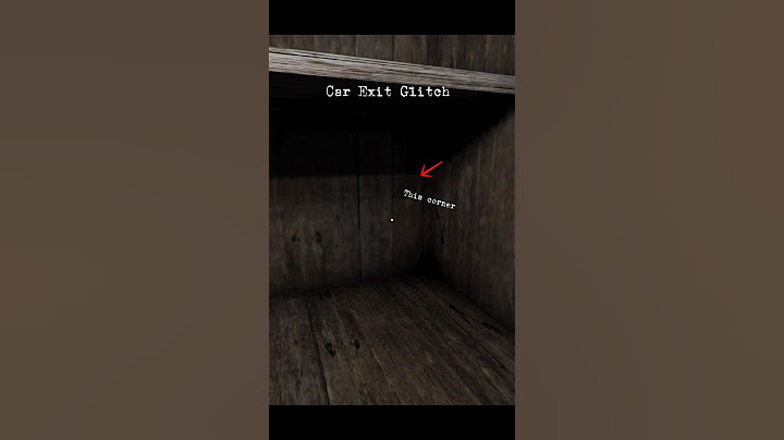 Granny Car Exit Glitch 🤯😲 #granny #glitch #shorts #trending