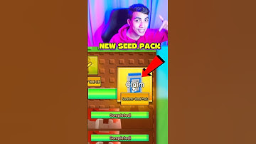 NEW SEED PACK GROW A GARDEN 😱