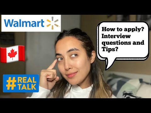 How To Apply For PART-TIME Job At WALMART | Interview Questions + Tips| Get A Job In Walmart Canada