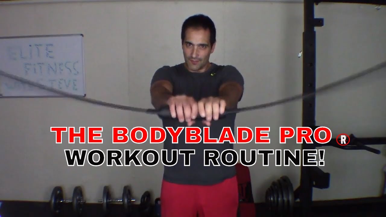 โปร blade & soul  2022 New  THE BODY BLADE PRO:Workout Routine! 13 Movements! #bodyblade #fitnessmotivation