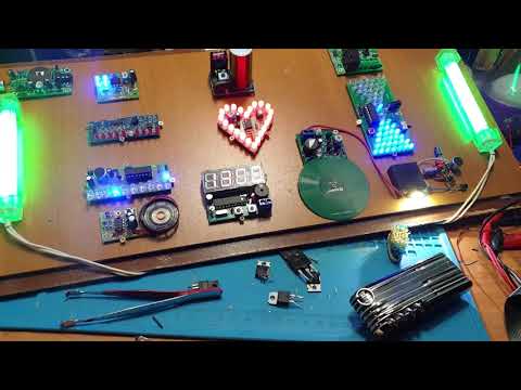 DIY доска (Бизиборд для взрослых электронщиков))