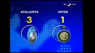 2008-09 (19^ - 18-01-2009) Atalanta-INTER 3-1 Servizio 90°Minuto Rai2
