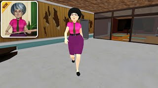 Evil Scary Teacher 2020 : Spooky Granny Gameplay All Levels screenshot 4