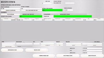 Chad POS GRV(Goods Received Voucher)