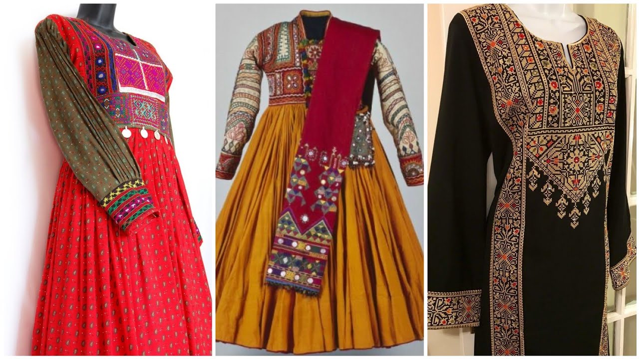 Very Special 56 Sindhi,balochi,Afghani, Kashmiri & Pathani Embroidered Dress Collection