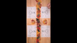 Crayola Thanksgiving Color Placemat Activity #Crayola #ThanksgivingCraft