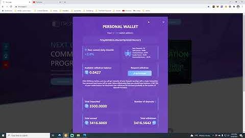 Troncase Withdrawal & New Deposit