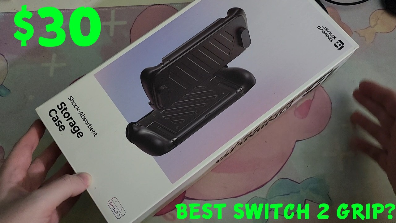 Лучший чехол-держатель для Nintendo Switch 2? Защитный чехол Jsaux Split для Switch 2.