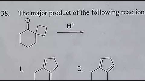Csir net chemical science solved question june 2017  ,ring contraction and expansion in hindi
