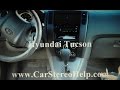 Hyundai Tucson Stereo Removal