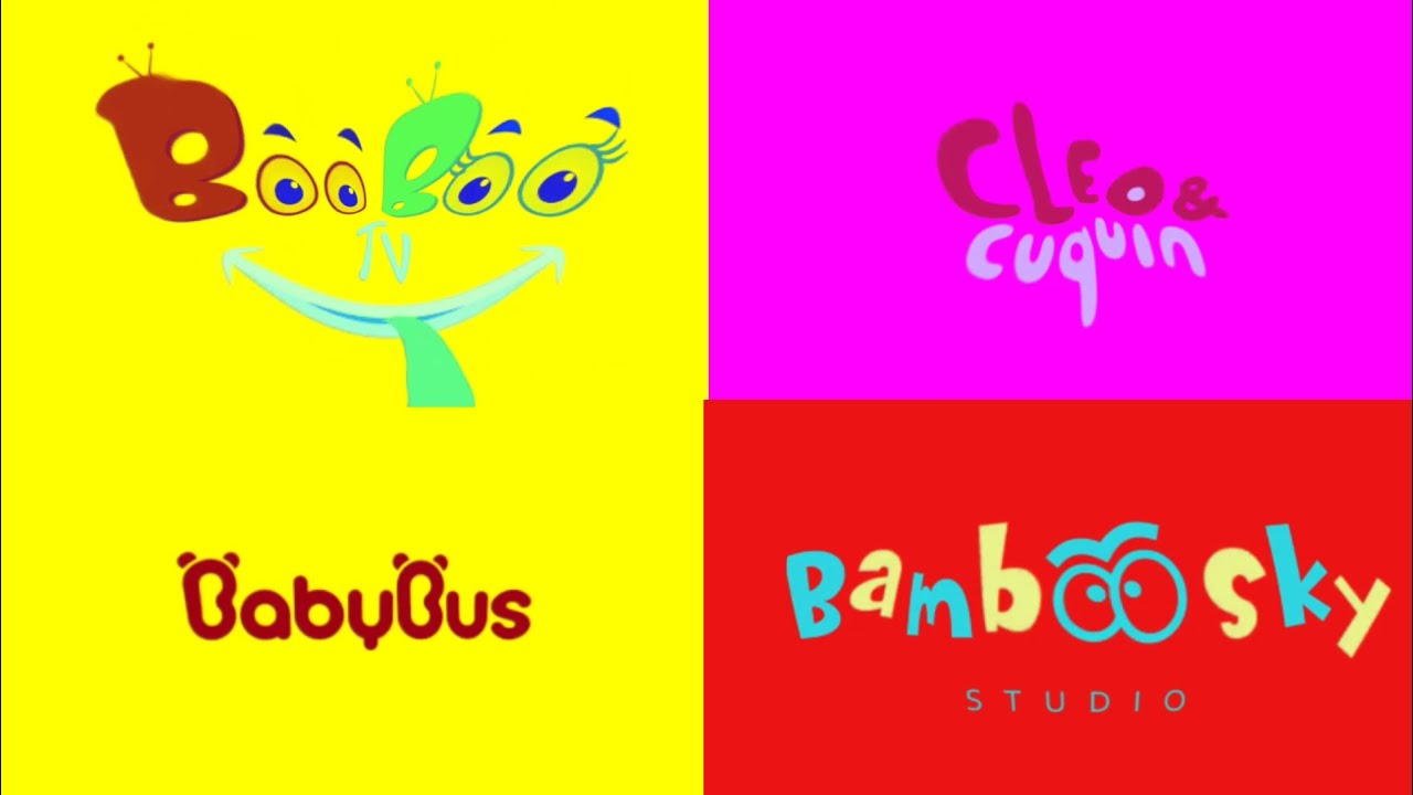 BOO BOO TV , CLEO & CUQUIN , BABY BUS , BAMBOO SKY STUDIO INTRO LOGO ...