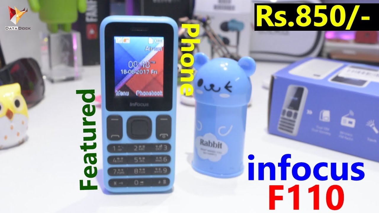 Infocus F110 | Featured Multimedia Phone at Rs.850/- | Data Dock