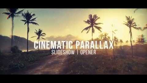 Cinematic Parallax Slideshow Videohive After Effects Template
