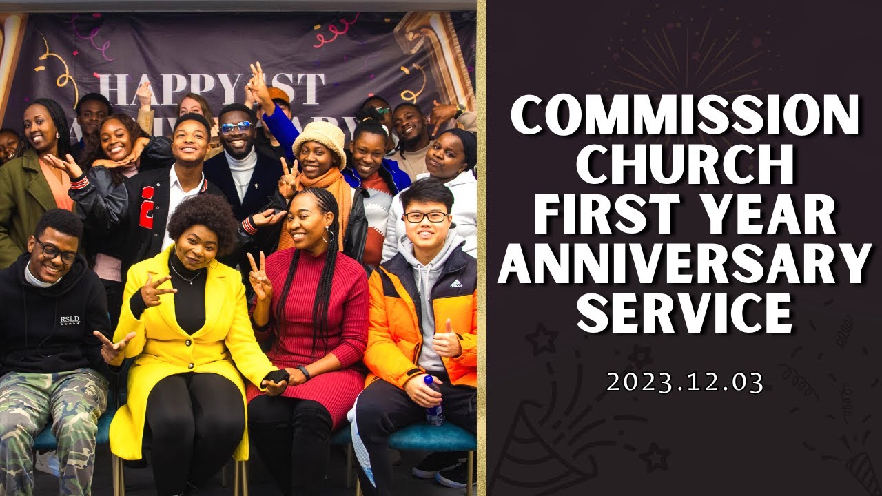 First Year Commision Commission church first year Anniversary service | Pastor Penelope ...