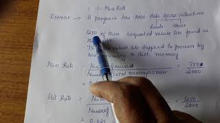 EC 206 Computer Organization Module 5 Memory Performance Analysis