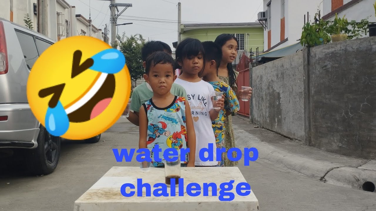 Water drop challenge,grabe njoy nila,takot matapon 🤣 YouTube