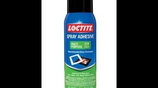 Loctite Spray adhesive sucks