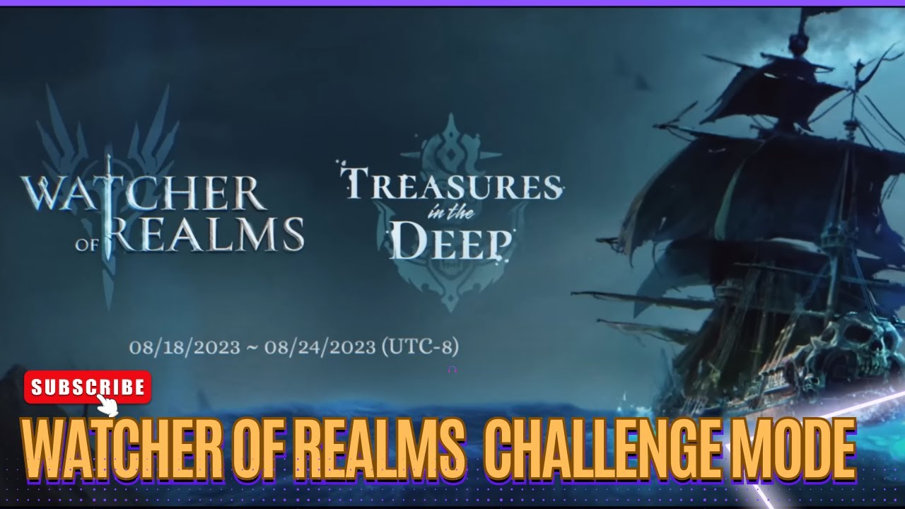 My watch has ended. 😞 Watcher of Realms Treasures in the Deep  H1 H2 Challenge Mode Walkthrough