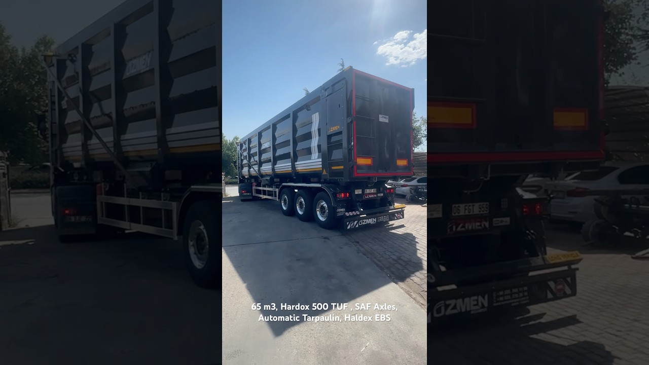 Hurda Damperi - Hurda Dorsesi - Scrap Tipper - Ribaltabile Rottami - Benne A Ferraille - BY OZMEN