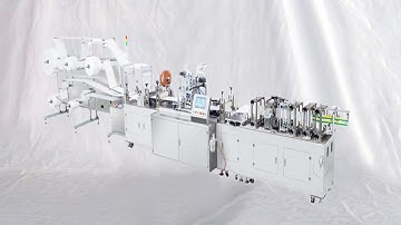 N95 face masks making production line automatic respirator maker masques faciaux faisant la machine