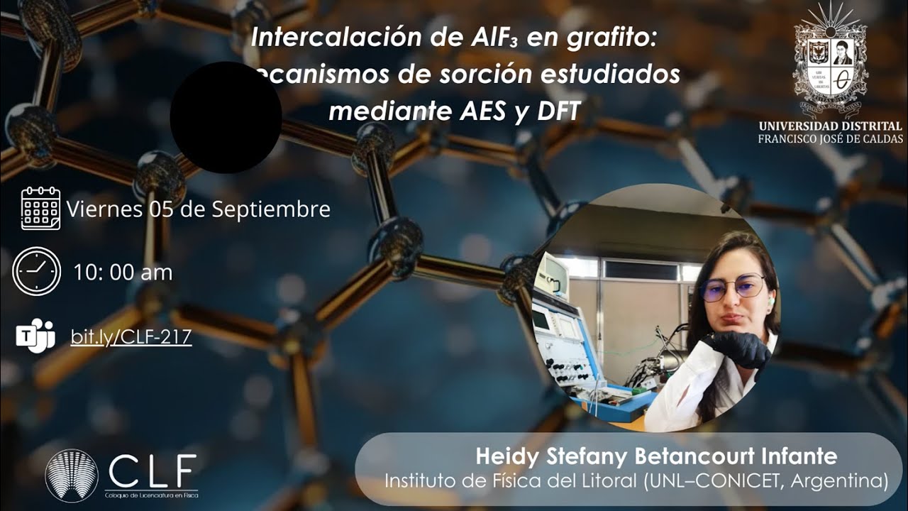 INTERCALACIÓN DE AlF3 EN GRAFITO: MECANISMOS DE SORCIÓN ESTUDIADOS MEDIANTE AES y DFT 