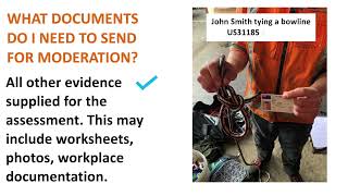 Primary ITO - Sending assessments for moderation