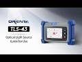 ORIENTEK TLS-43 Optical Light Source | Guide for Use