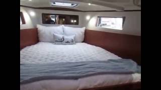 Beneteau 41.1 Interior Walk Through by Mark Edwards