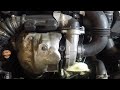 Замена турбины Пежо Peugeot 307 1.6 hdi Replacing a Turbo on a PSA 1.6 Hdi Engine