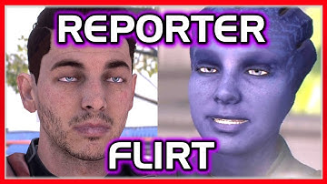 Mass Effect: ANDROMEDA  ❤️️  Flirting with the Reporter - Keri T