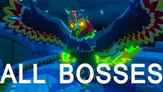 Zelda Wind Waker HD: All Bosses and Ending (1080p)