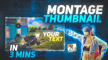 How To Make Bgmi Thumbnail in Android | Thumbnail Tutorial