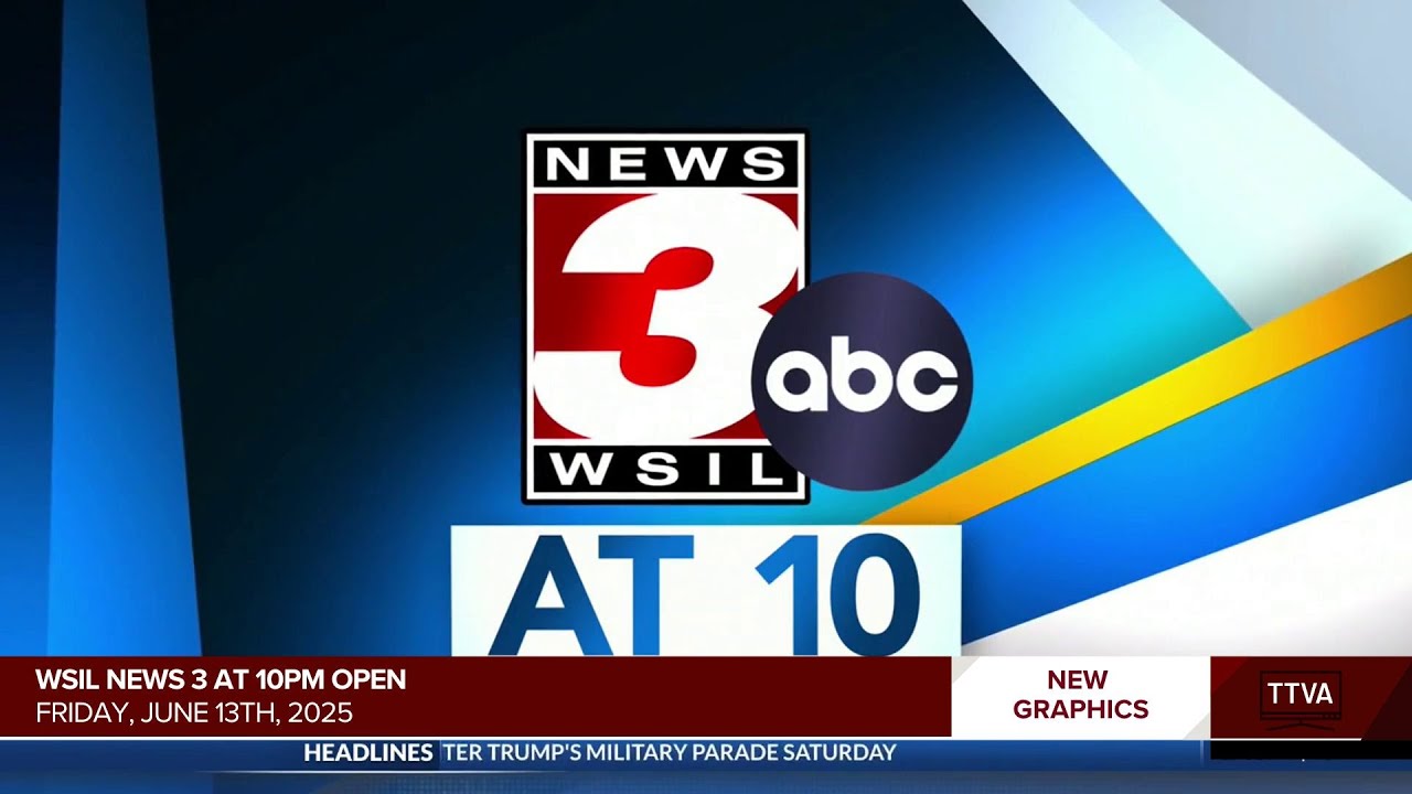 WSIL News 3 at 10pm Open - 6/13/2025 [New Graphics] - YouTube
