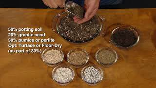 Make Your Own Succulent Potting Soil |Jeff Pavlat |Central Texas Gardener