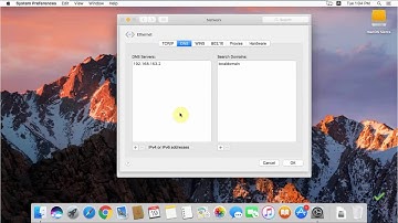 How to change DNS settings - Mac OS