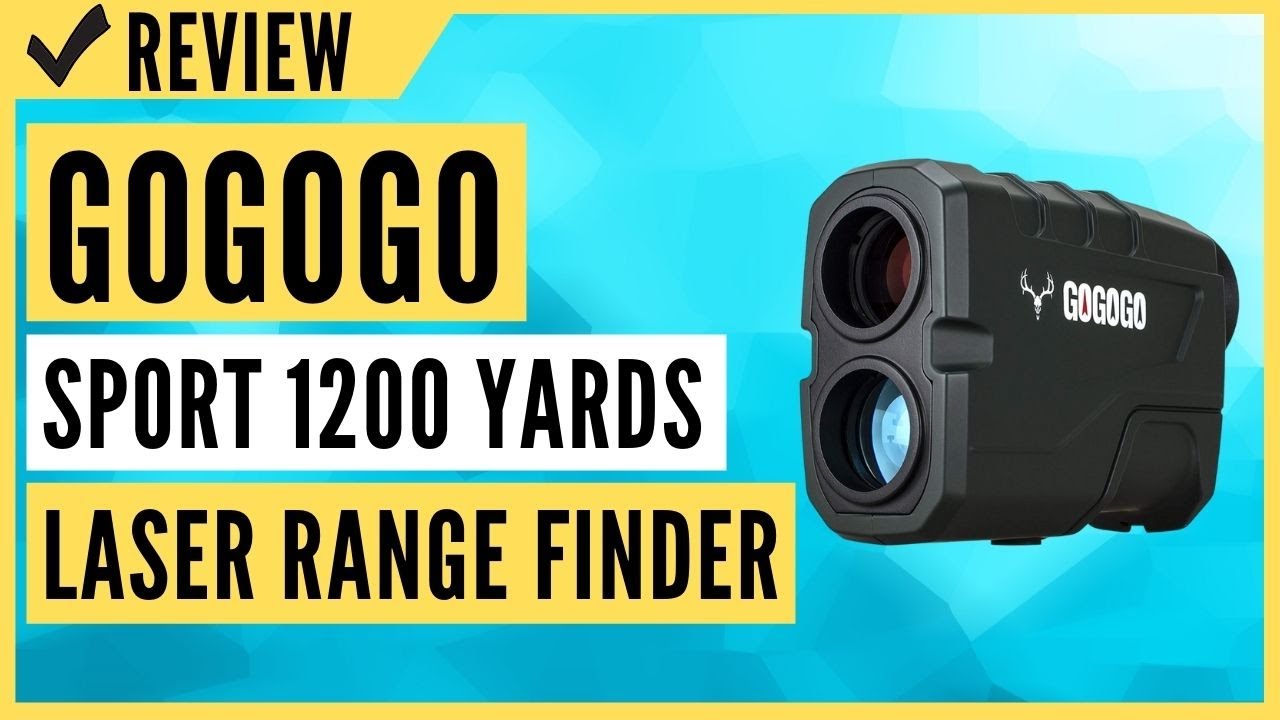 Gogogo Sport 1200 Yards Laser Range Finder Review YouTube